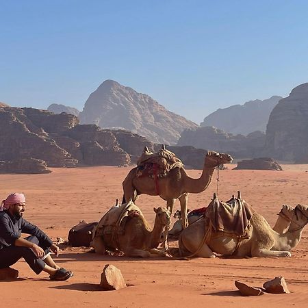 Omar Ghazi Camp Hotell Wadi Rum Eksteriør bilde
