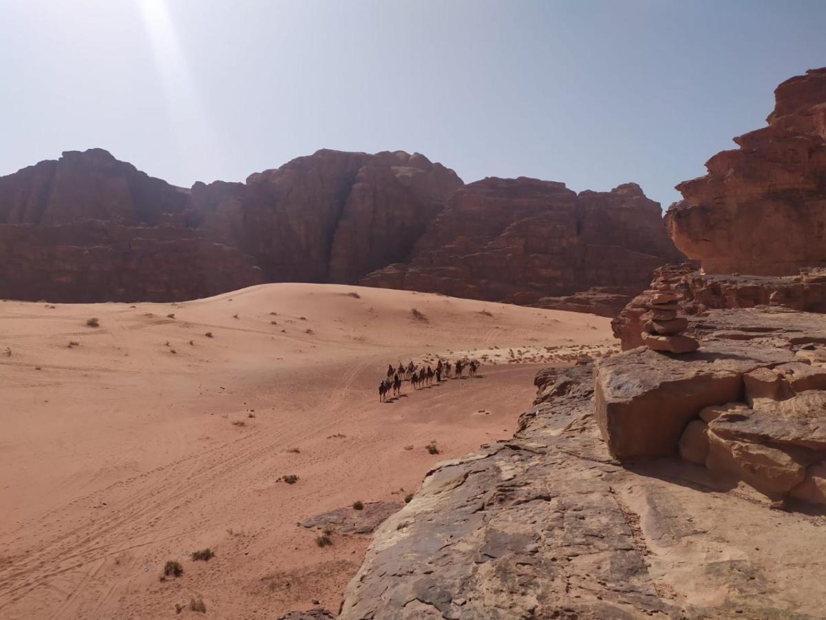 Omar Ghazi Camp Hotell Wadi Rum Eksteriør bilde