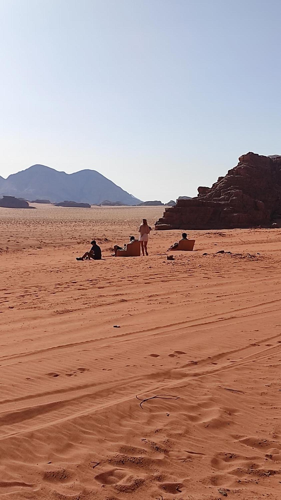 Omar Ghazi Camp Hotell Wadi Rum Eksteriør bilde