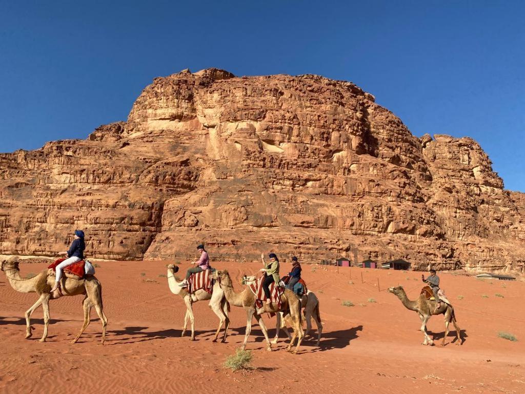 Omar Ghazi Camp Hotell Wadi Rum Eksteriør bilde