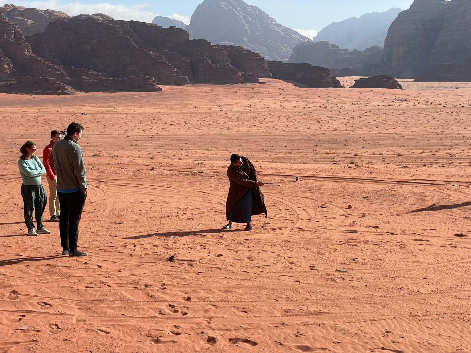 Omar Ghazi Camp Hotell Wadi Rum Eksteriør bilde
