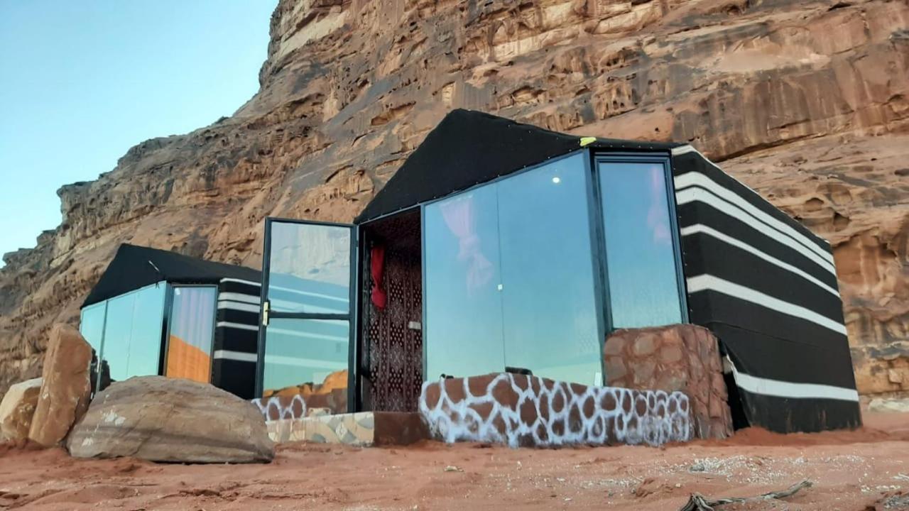 Omar Ghazi Camp Hotell Wadi Rum Eksteriør bilde